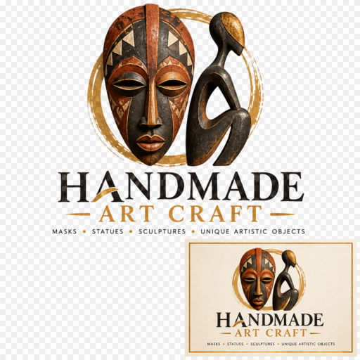 Hand Made Art And Craft Logo