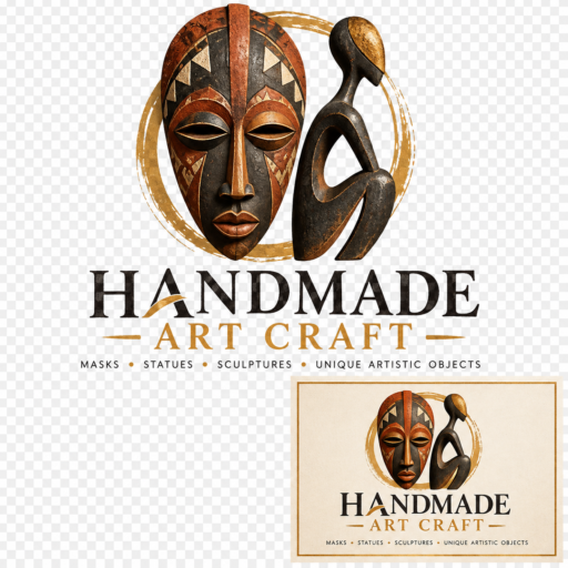 Hand Made Art And Craft Logo